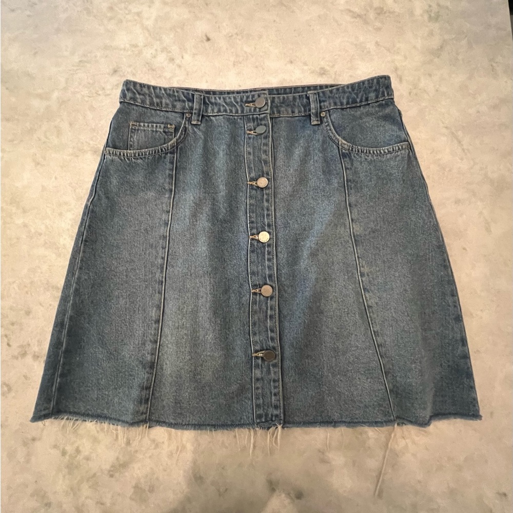 All Saints Jean Mini Skirt